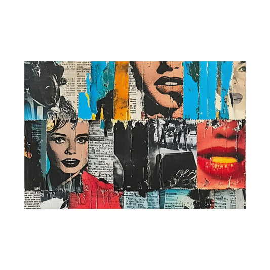 Retro Pop Culture Girl 7 - wall art