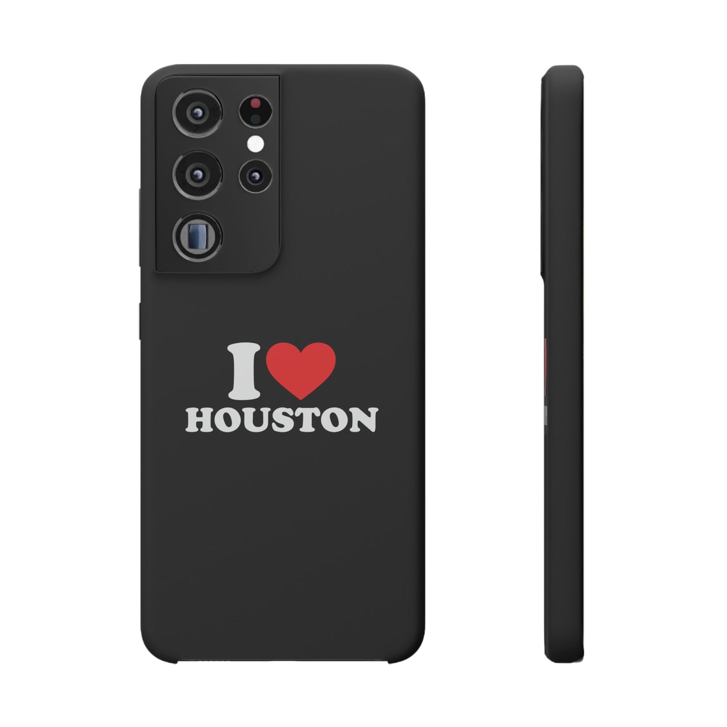 I Love Houston Snap Case Phone Cover