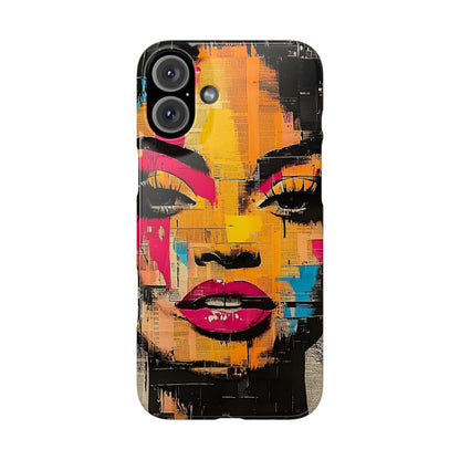 Retro Pop Culture Woman 1 - Phone Case