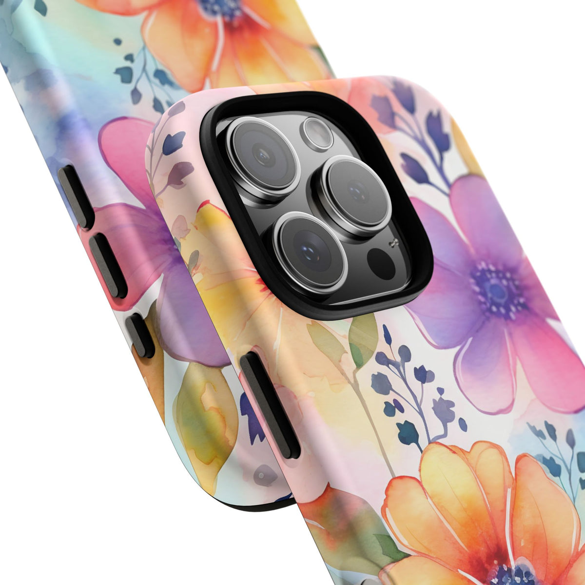 Phone Case - Spring Flower Watercolor Tough Case