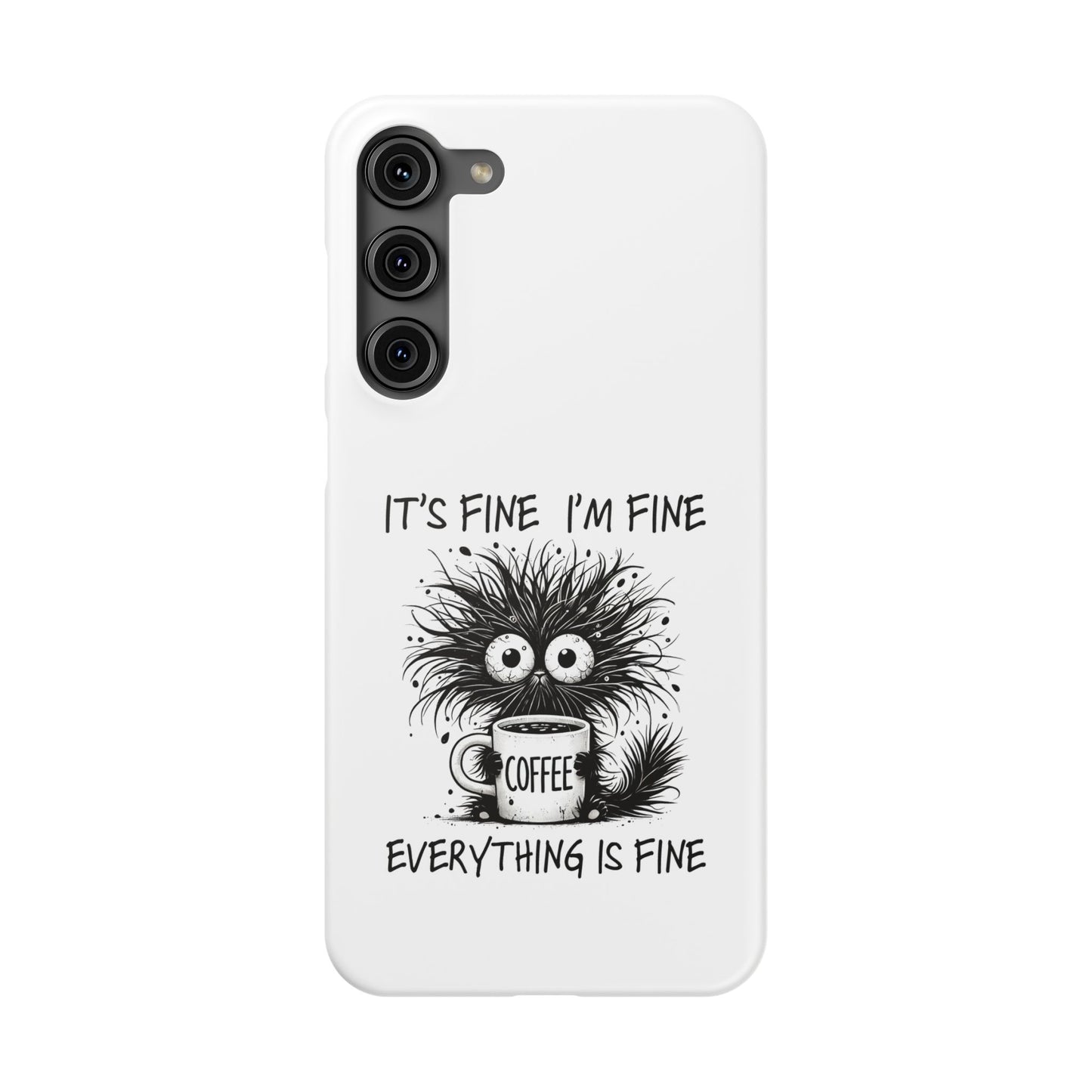 Funny Cat  - Slim phone Case