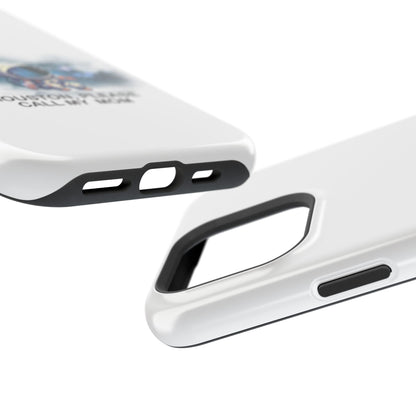 Astronaut Phone Case - "Houston, Please Call My Mom" Impact-Resistant Cover for Space Lovers