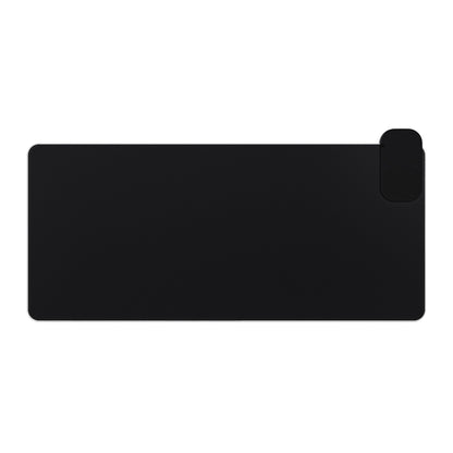 Floral LED Gaming Mouse Pad with Wireless Charging