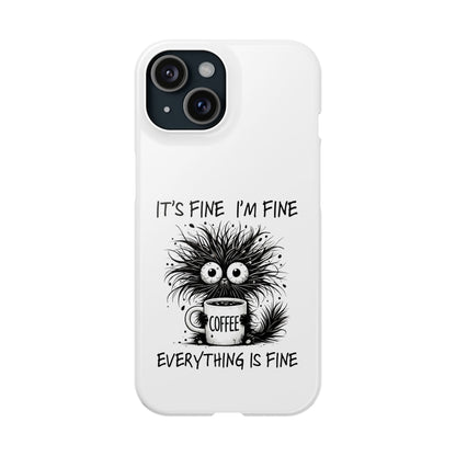 Funny Cat  - Slim phone Case