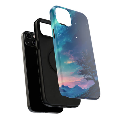 Stunning Galaxy Tree Impact-Resistant Phone Case
