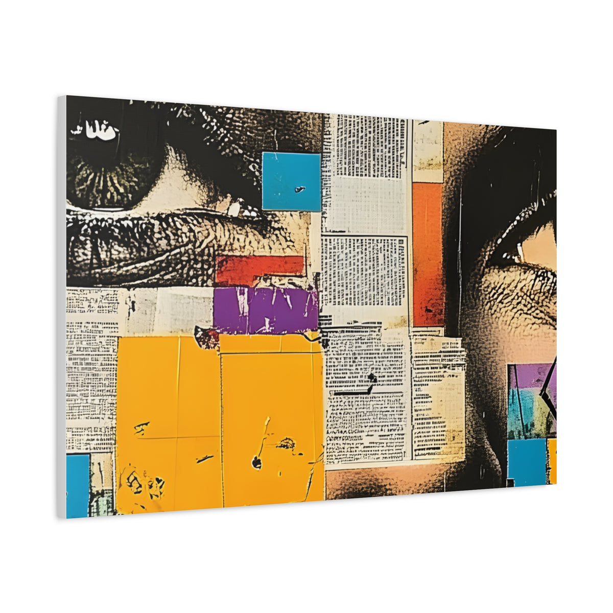 Canvas Wall Art -  Retro Pop Culture woman 4