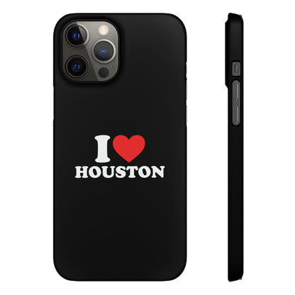 I Love Houston Snap Case Phone Cover