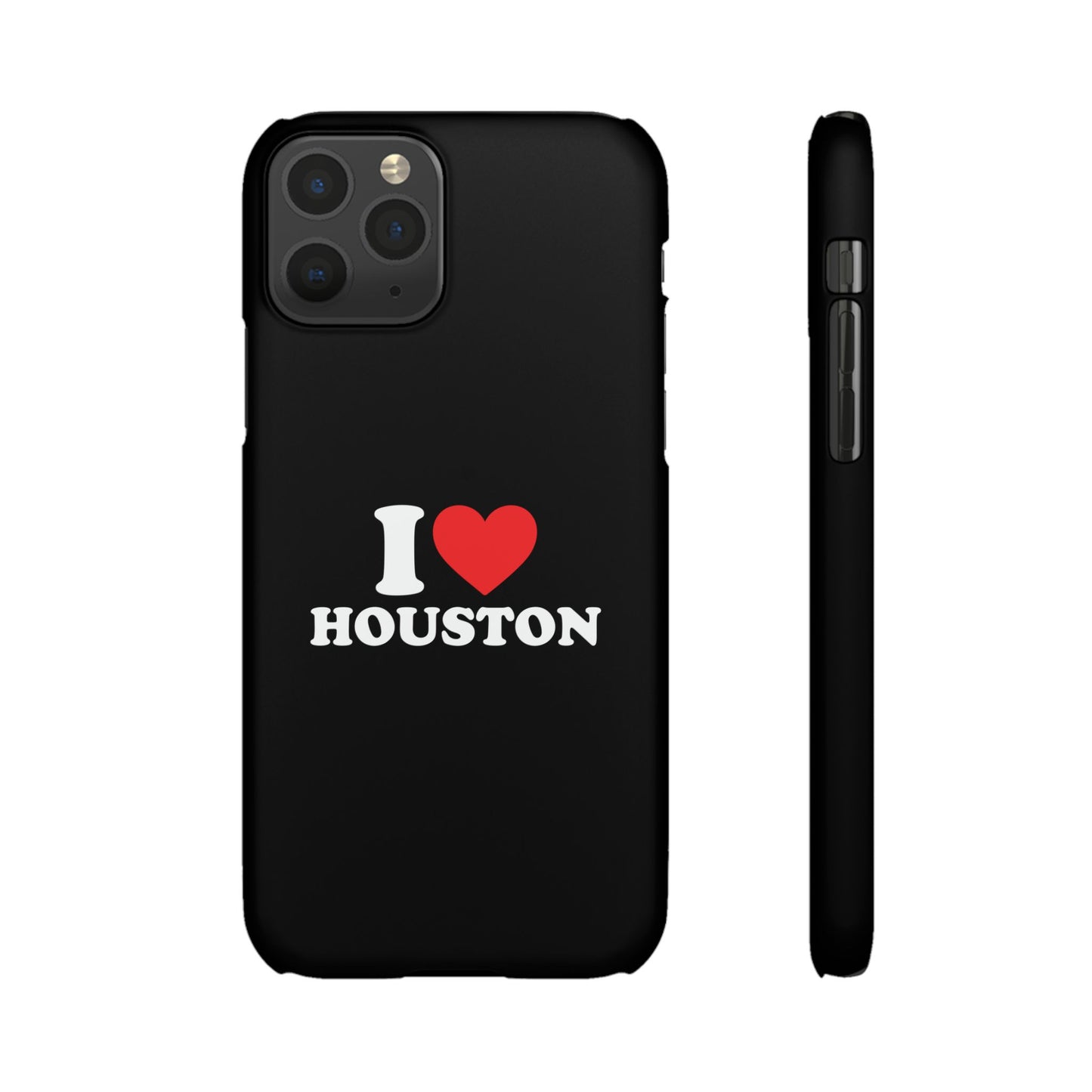I Love Houston Snap Case Phone Cover