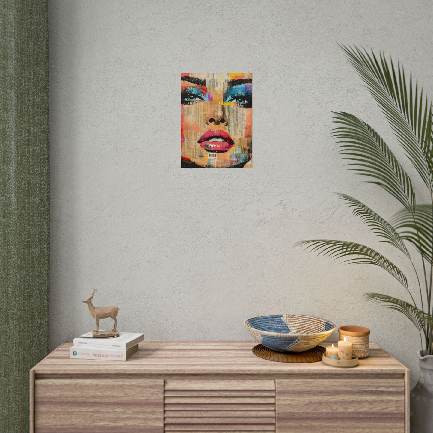 Retro Pop Culture Woman 12 , wall art, Art lovers poster