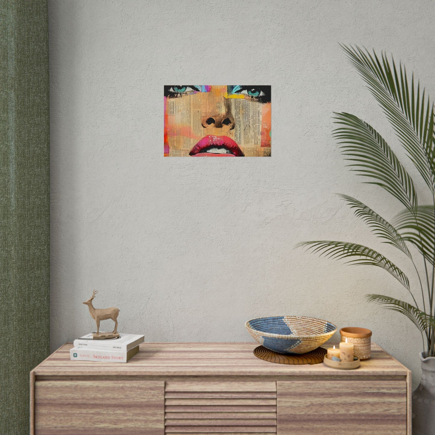 Retro Pop Culture Woman 12 , wall art, Art lovers poster