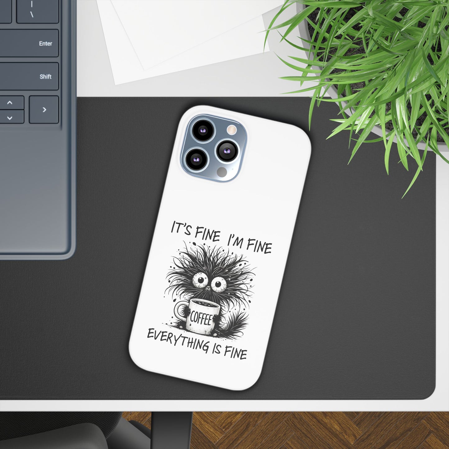 Funny Cat  - Slim phone Case