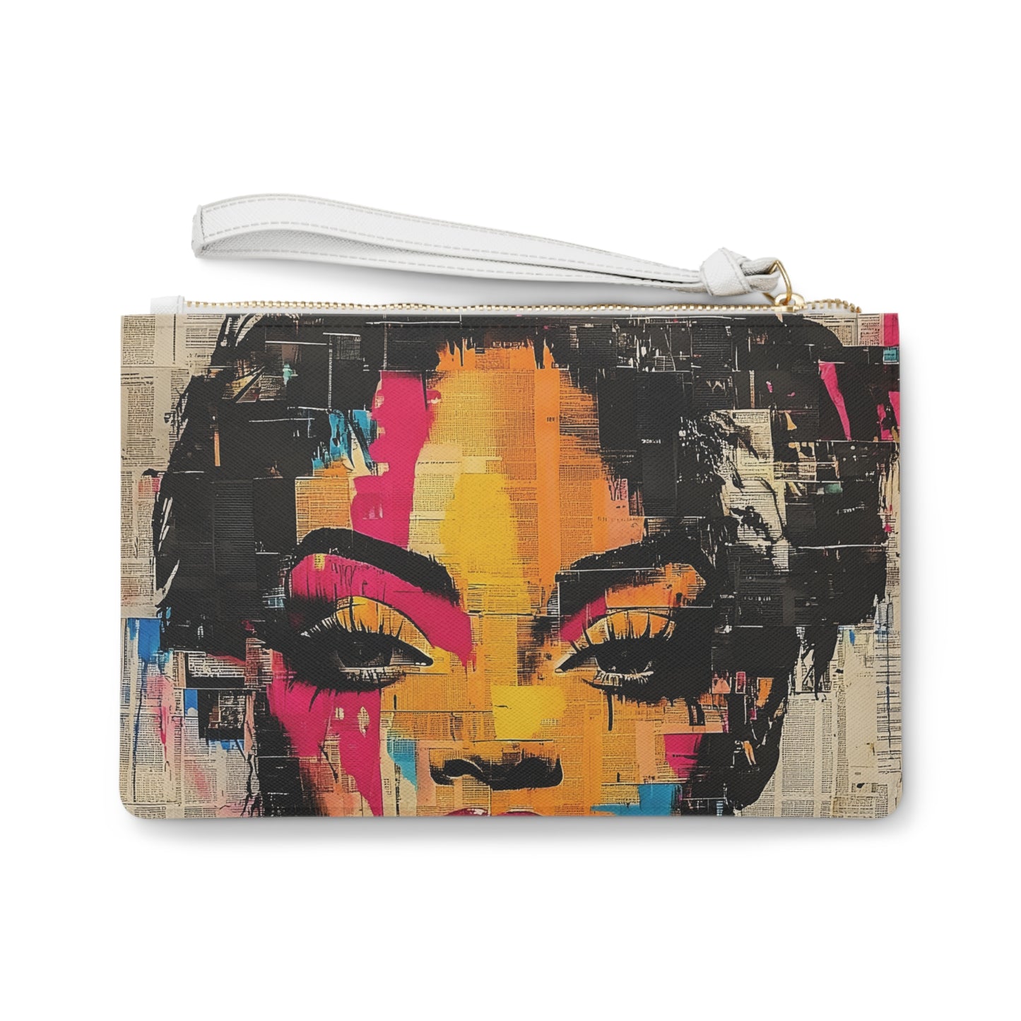 Retro Pop Culture Woman 19 - Artistic Clutch Bag