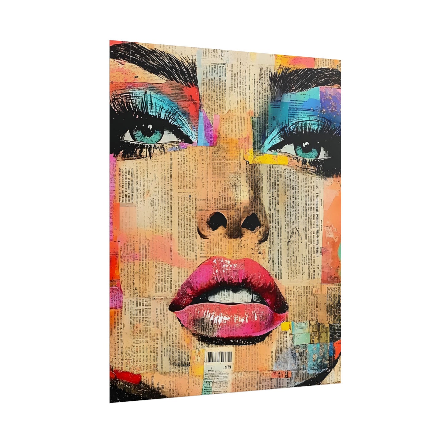 Retro Pop Culture Woman 12 , wall art, Art lovers poster