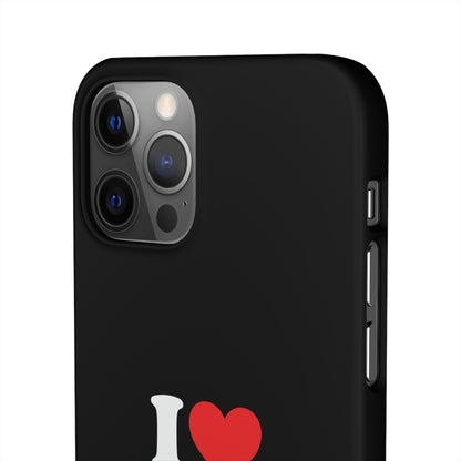 I Love Houston Snap Case Phone Cover