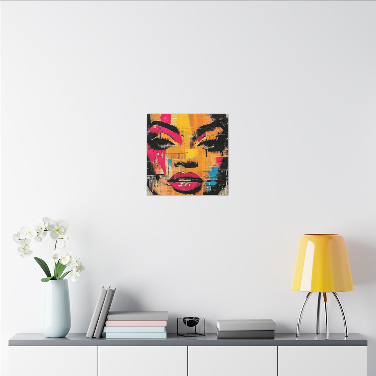 Canvas Wall Art - Retro Pop Culture Women 1