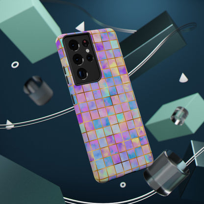 Colorful Mosaic Impact-Resistant Phone Case
