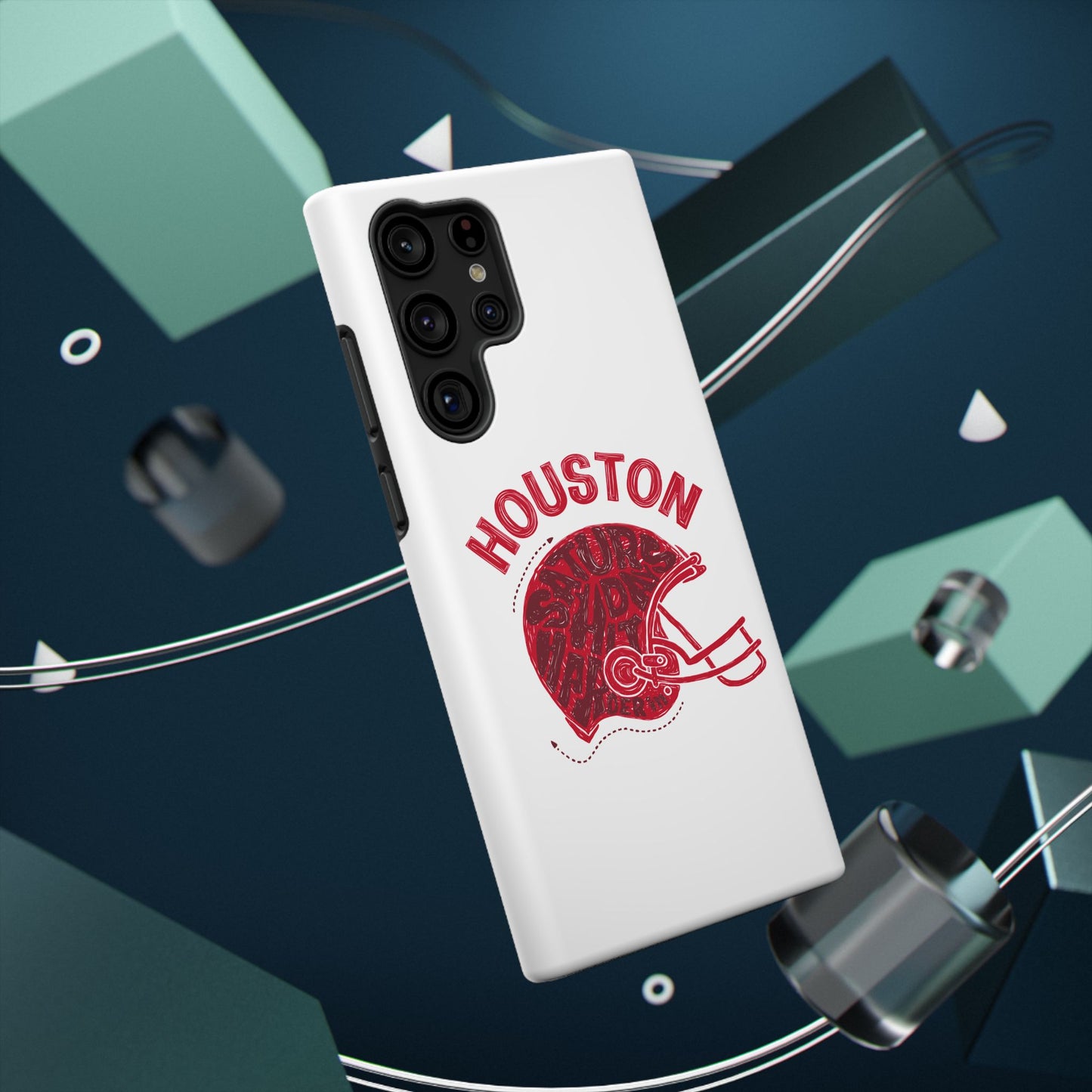 Houston Football Impact-Resistant Phone Case - Durable Design for Fans