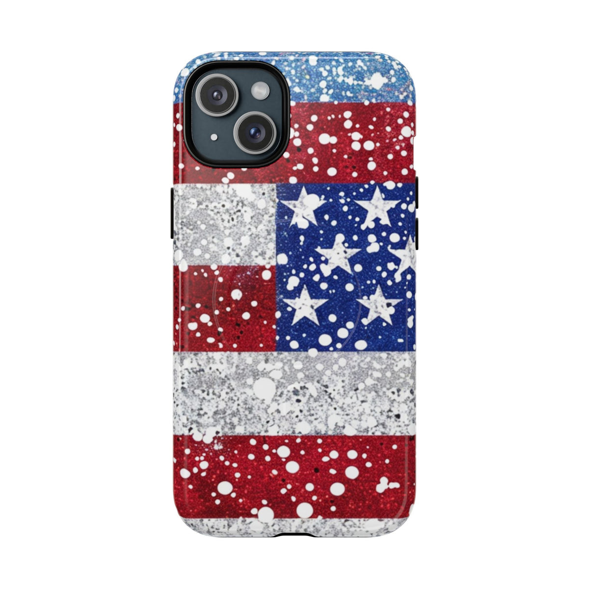 American Flag Design phone case -Tough Magnetic iPhone Cover