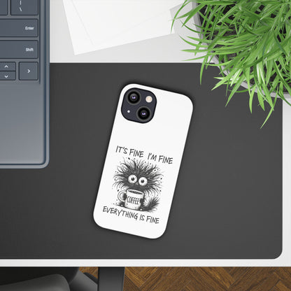 Funny Cat  - Slim phone Case