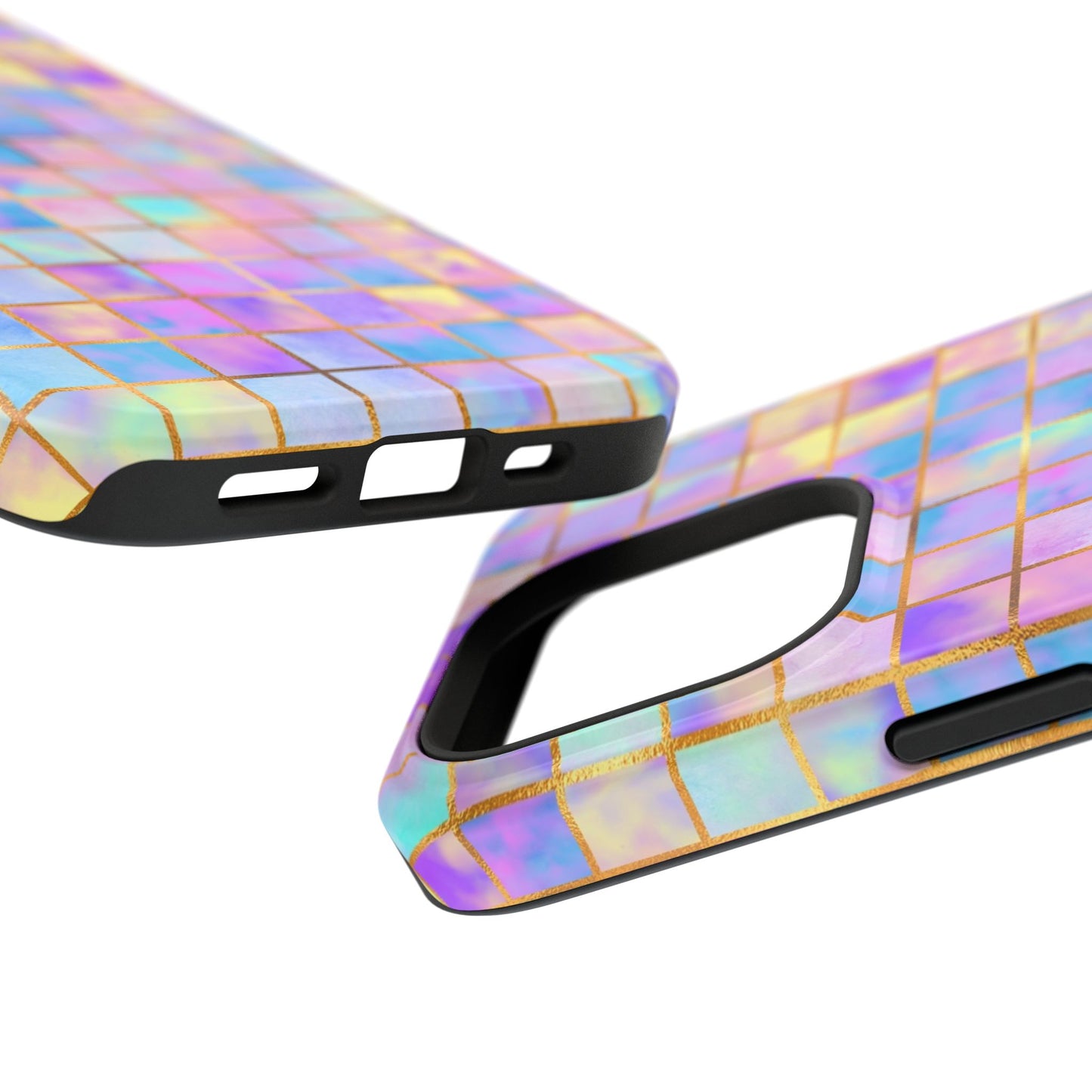 Colorful Mosaic Impact-Resistant Phone Case