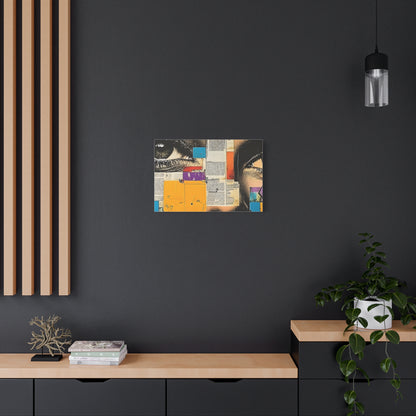Canvas Wall Art -  Retro Pop Culture woman 4