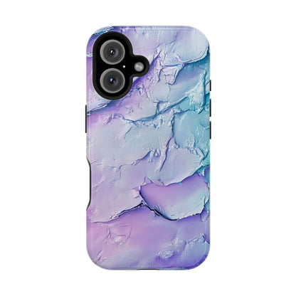 Vibrant Impact-Resistant Phone Case - Colorful Texture Design