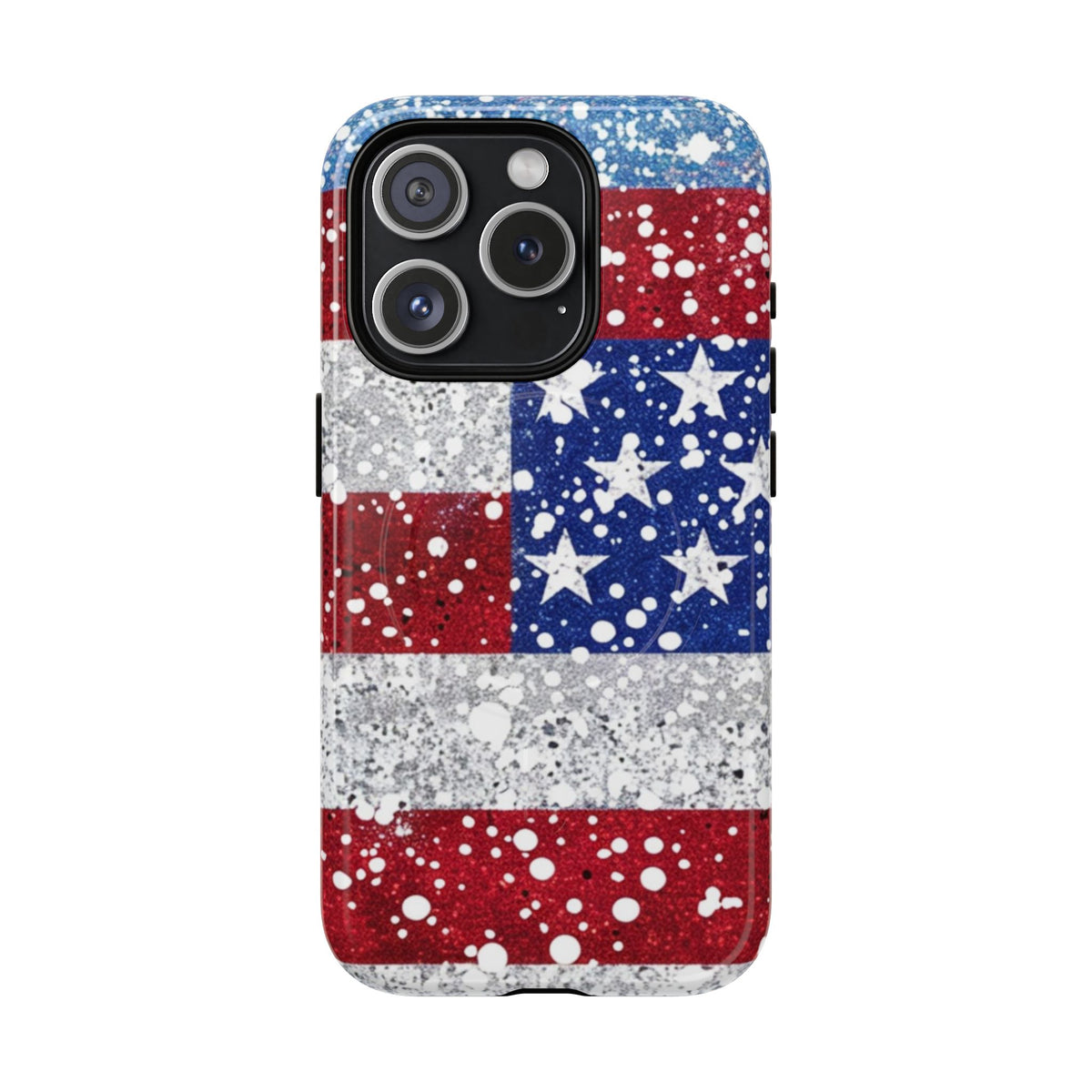 American Flag Design phone case -Tough Magnetic iPhone Cover
