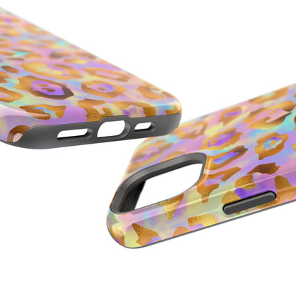 Leopard Print Impact-Resistant Phone Case
