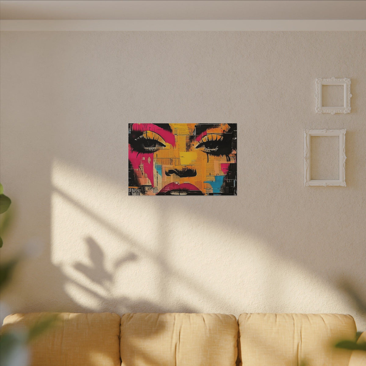 Canvas Wall Art - Retro Pop Culture Women 1
