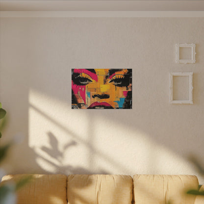 Canvas Wall Art - Retro Pop Culture Women 1