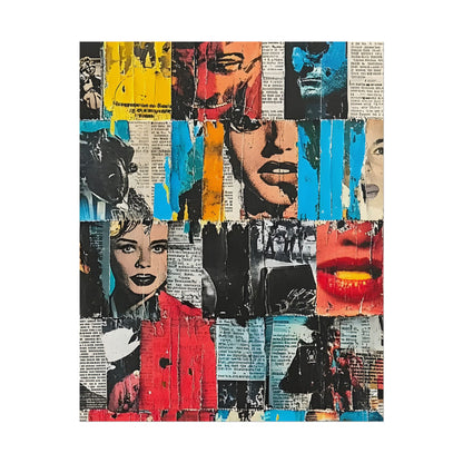 Retro Pop Culture Girl 7 - wall art
