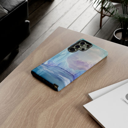 Artistic Phone Case with Iceberg Design