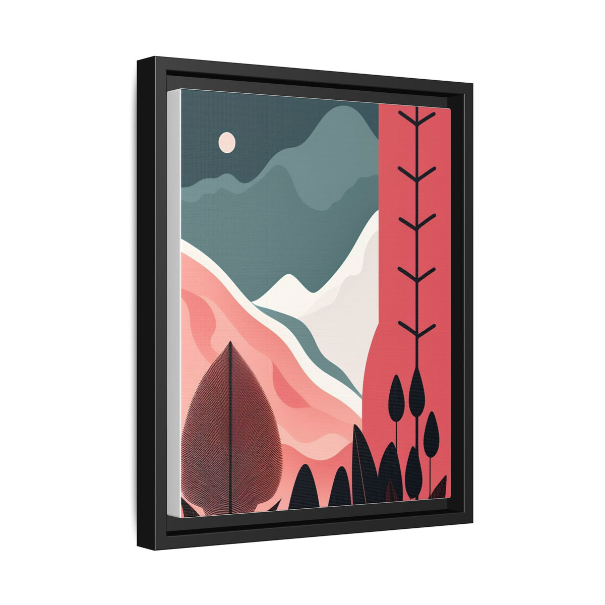 Matte Canvas, Framed (Multi-color)