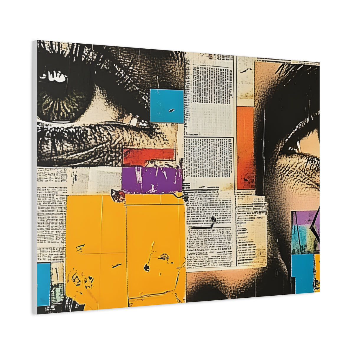 Canvas Wall Art -  Retro Pop Culture woman 4