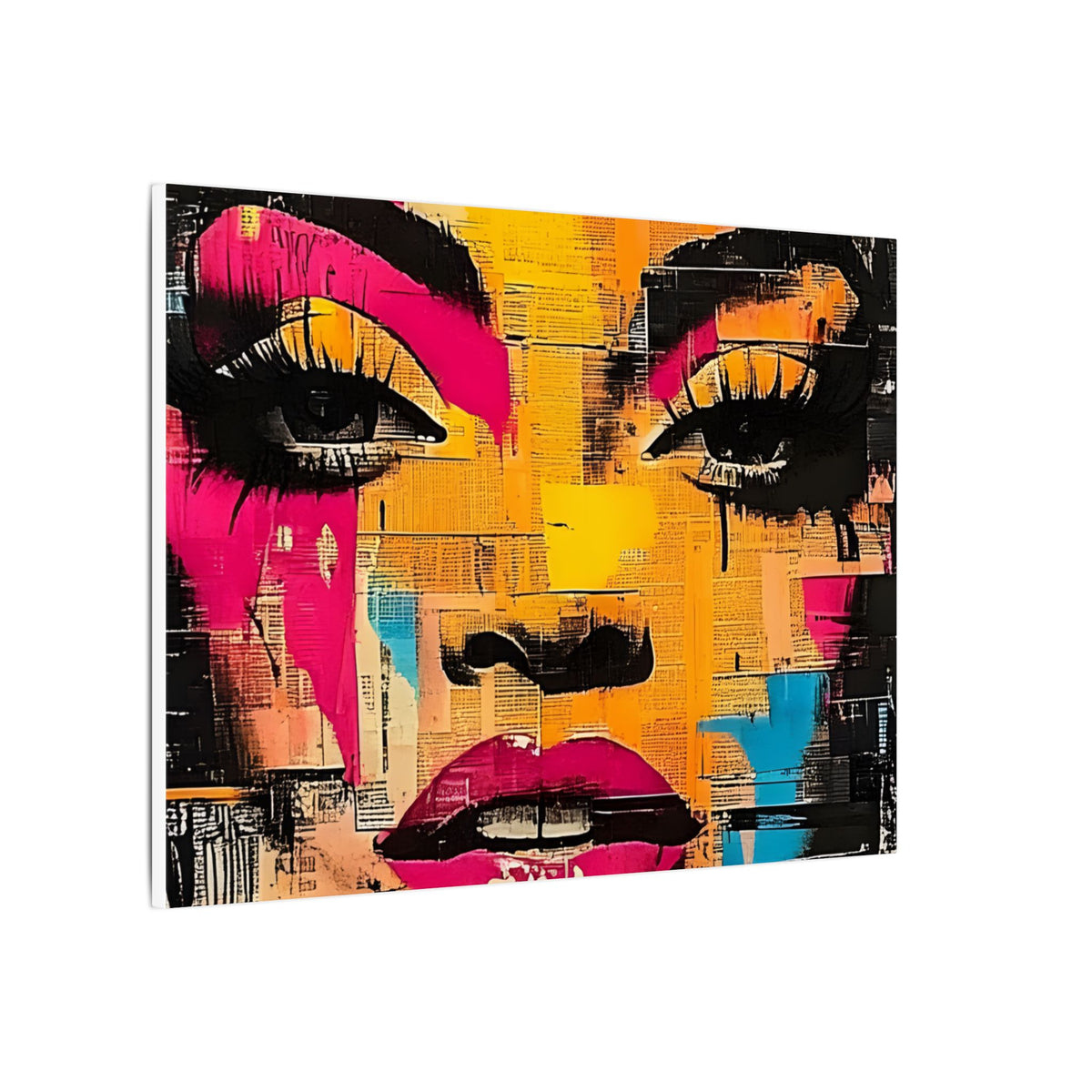 Canvas Wall Art - Retro Pop Culture Women 1