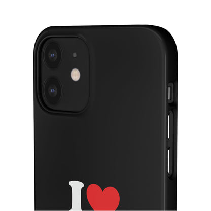 I Love Houston Snap Case Phone Cover