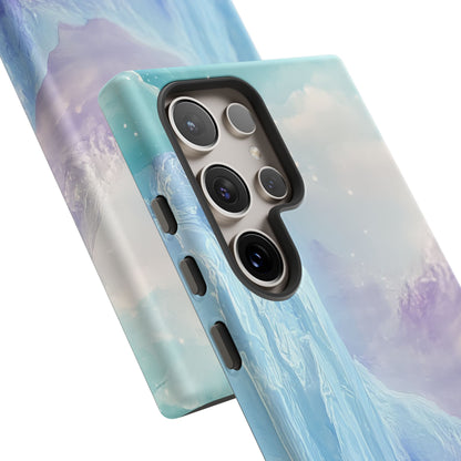 Artistic Phone Case with Iceberg Design