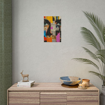 Wall Art Poster - Retro Pop Culture Woman 14 Comic Book Style