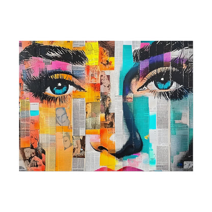 Retro Pop Culture Woman 6-Vibrant Art Wall Decor