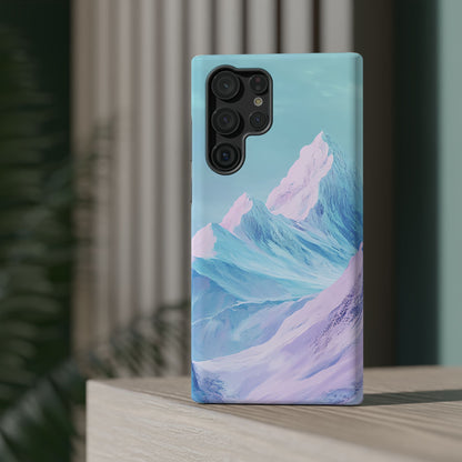 Mountain Landscape Phone Case - Impact-Resistant Protection for Nature Lovers