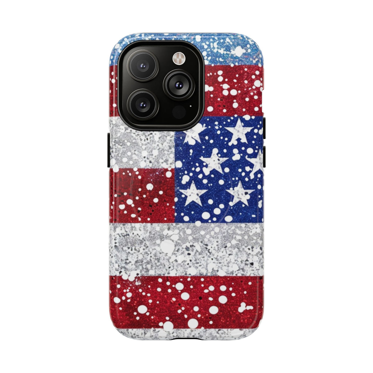 American Flag Design phone case -Tough Magnetic iPhone Cover