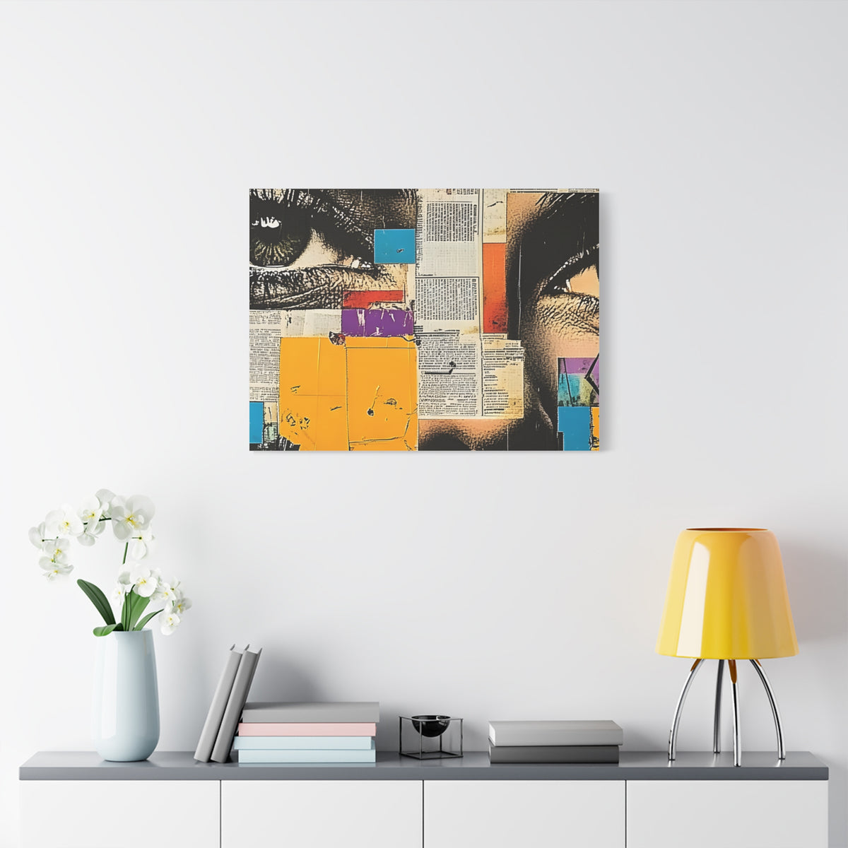 Canvas Wall Art -  Retro Pop Culture woman 4