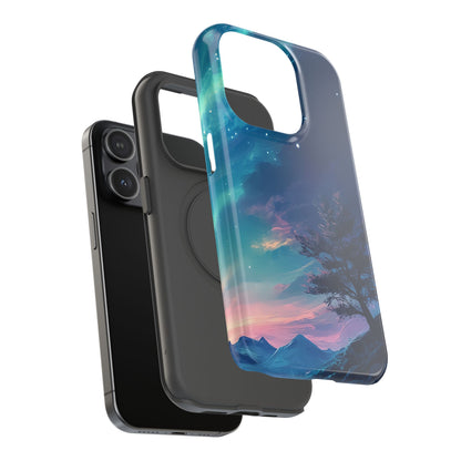 Stunning Galaxy Tree Impact-Resistant Phone Case