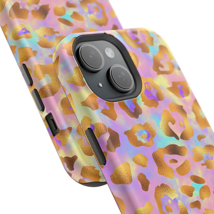 Leopard Print Impact-Resistant Phone Case
