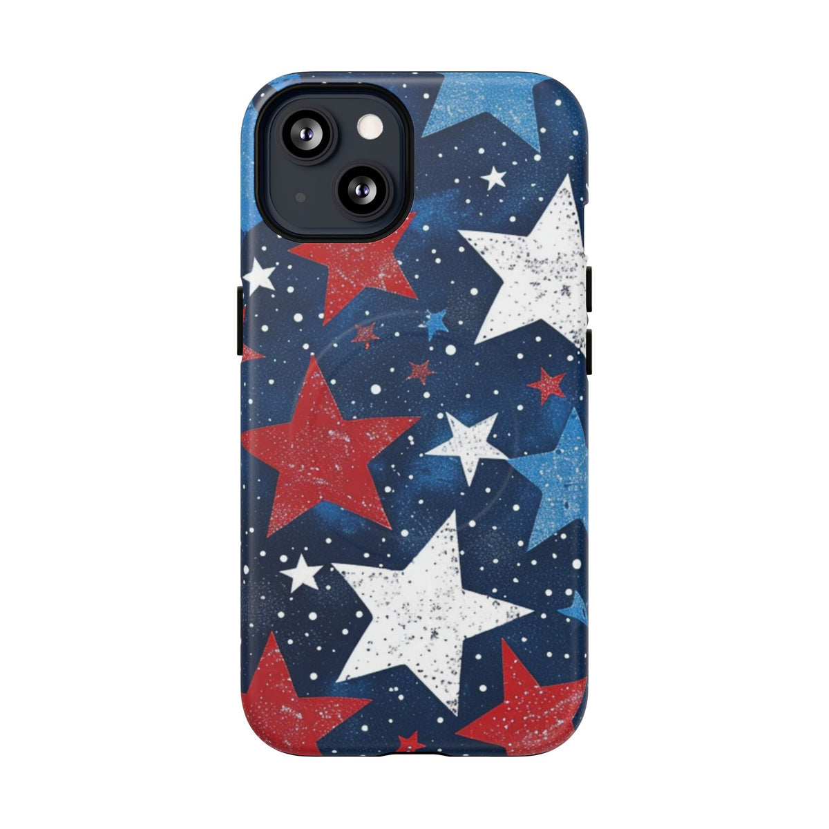 Stars & Stripes Impact-Resistant Phone Case  -Tough Magnetic iPhone Cover