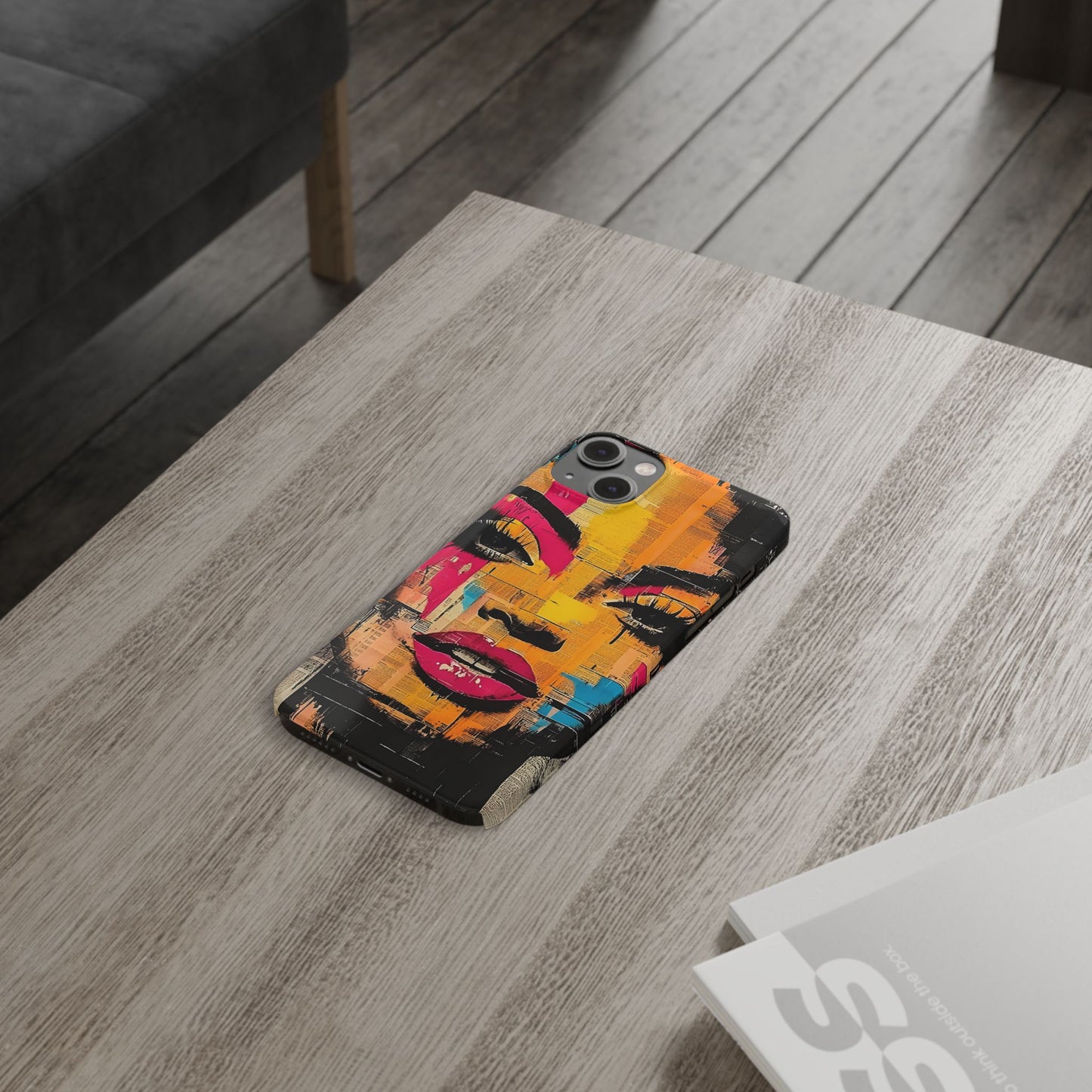 Retro Pop Culture Woman 1 - Phone Case