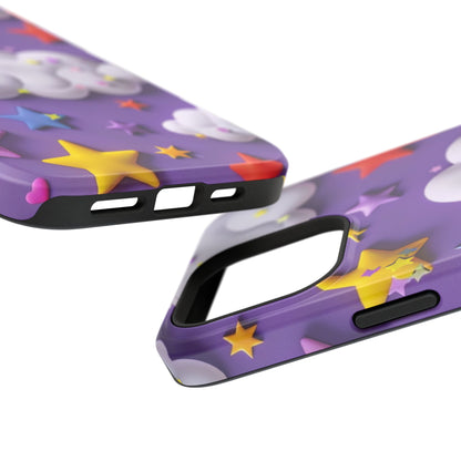 Colorful Cloud & Star Phone Case