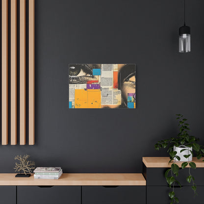 Canvas Wall Art -  Retro Pop Culture woman 4