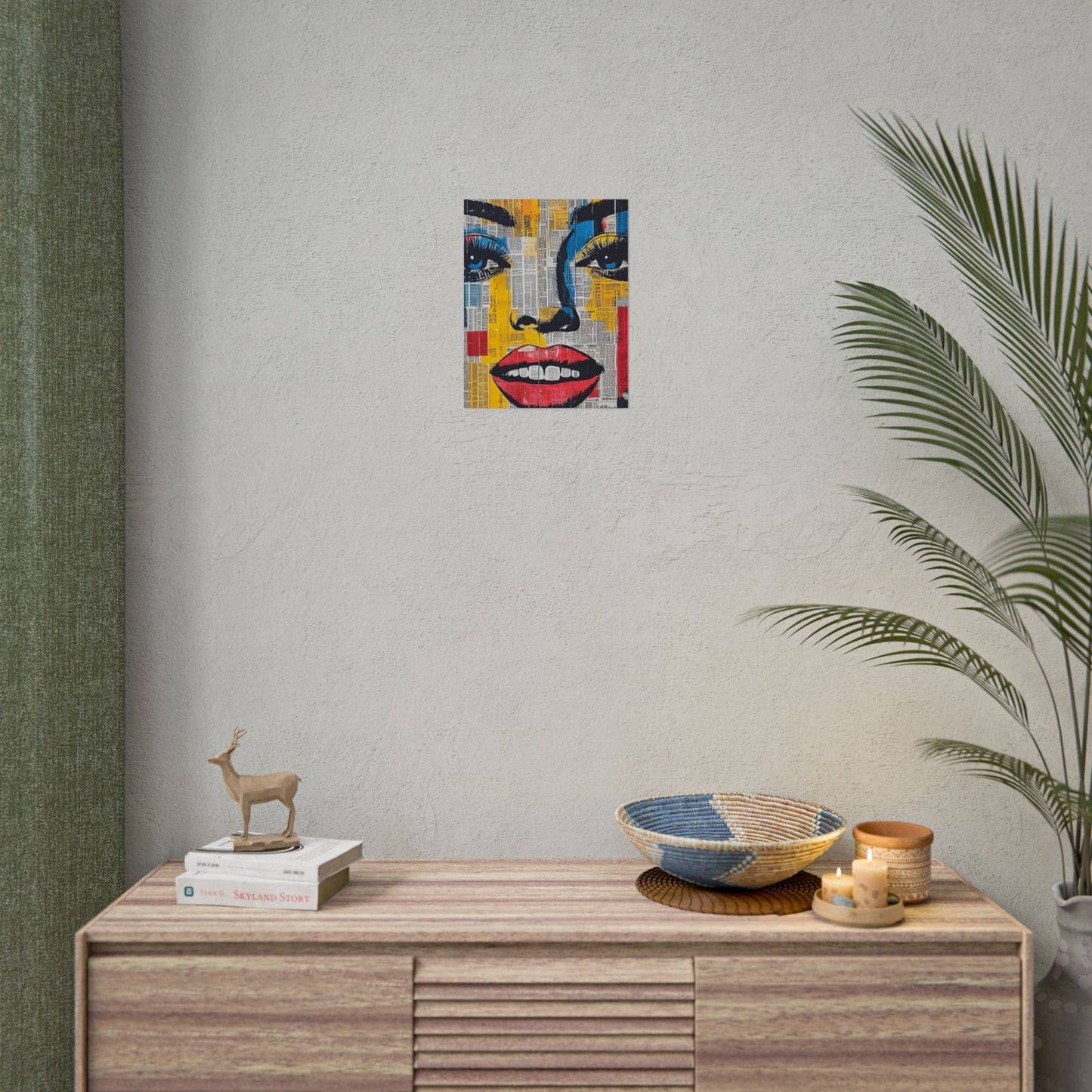 Poster Wall Art - Retro Pop Culture Woman 18 Comic Book Style