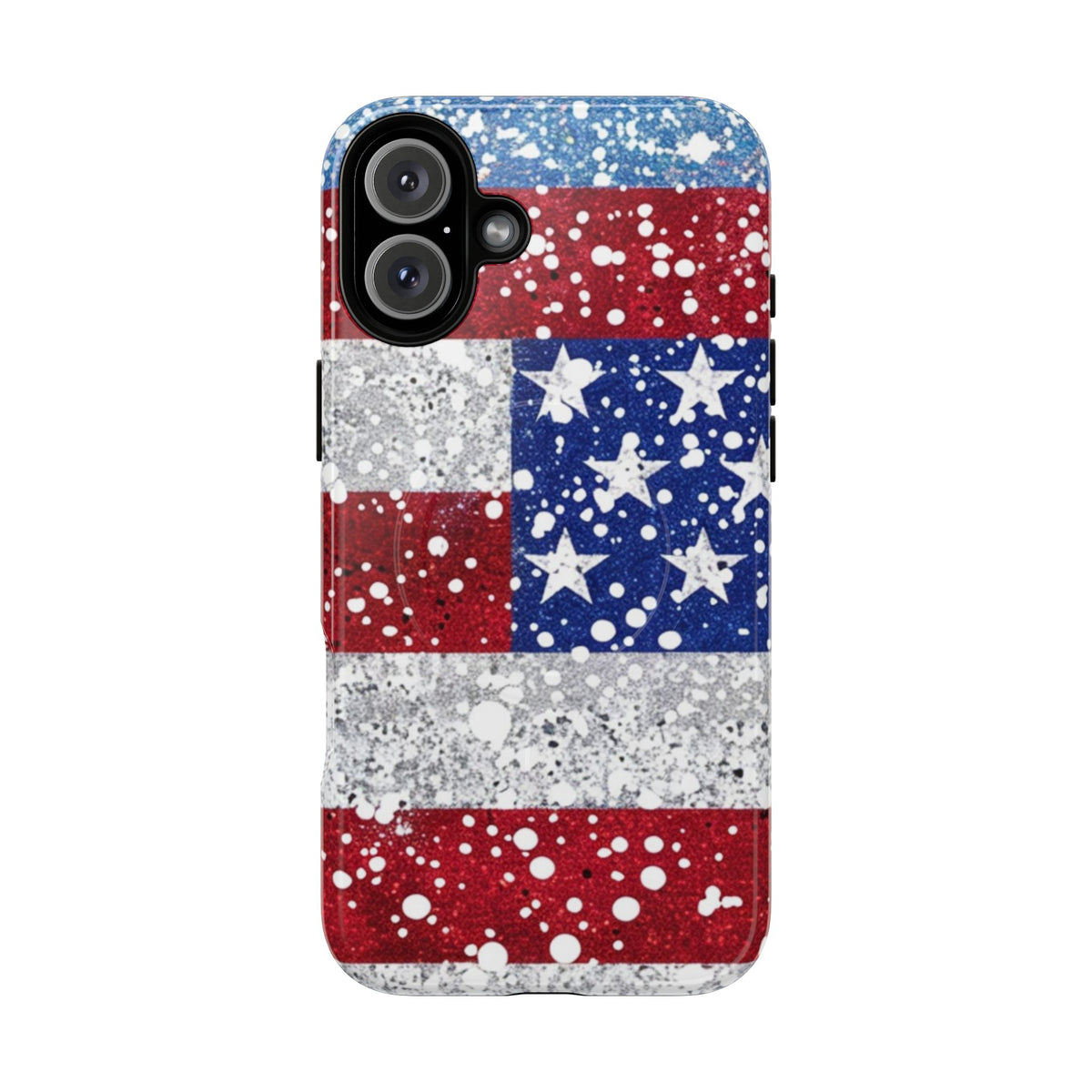 American Flag Design phone case -Tough Magnetic iPhone Cover